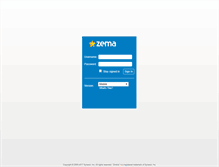 Tablet Screenshot of mail.zema.com